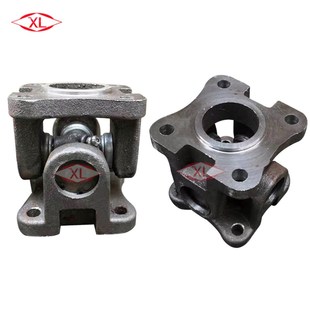 旋转门联轴器十字万向节传动轴承法兰孔距52 电除尘配件连接轴