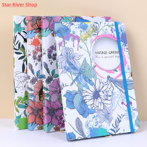 A5/A6 Notebook Butterfly Flower Creative Trends Notepad Stud
