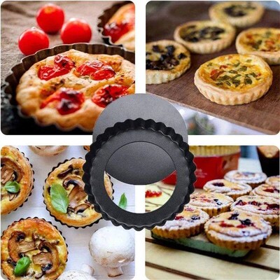 Baking Tool Cake Molds Nonstick Carbon Steel Round Tart Quic
