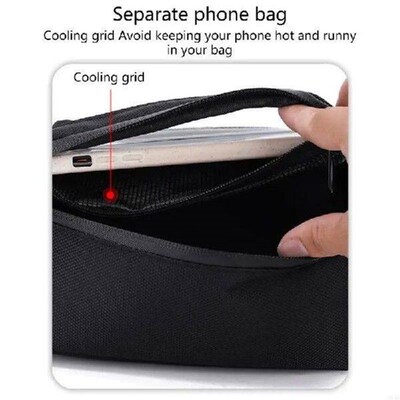 H8WE Motorbike Scooter Front Cloth Bag Storage Waist Bag