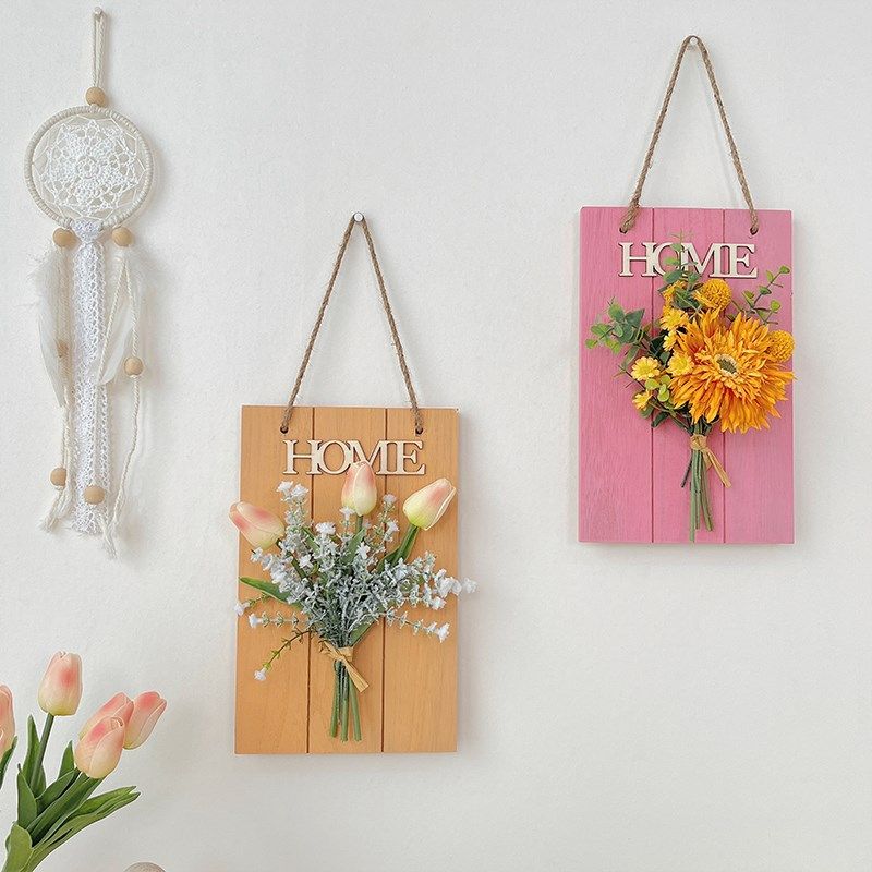 田园风立体花束挂墙装饰花墙面挂件卧室墙上墙壁装饰品餐厅壁挂,家居饰品,壁饰,淘宝优惠券,粉丝福利购,淘宝优惠卷