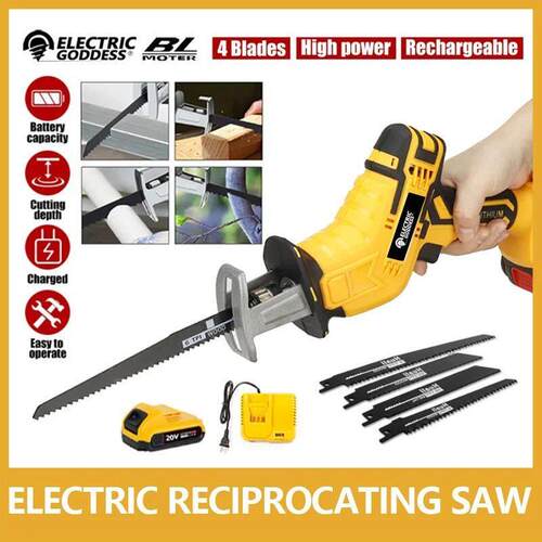 Electric Goddess Cordless Power Tools Reciprocating Saw Mult