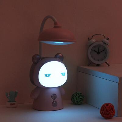foldable led light usb charge desk lamp table reading study