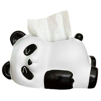 Gift Panda Paper Towel Case Cute Creative Tissue Storage