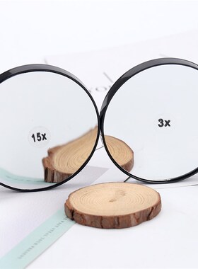 Makeup Mirror 5/10/15X Magnifying Mirror With Two Suction Cu