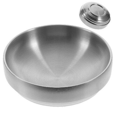 Stainless Steel Salad Bowl Supply Serving Mixing Cereal