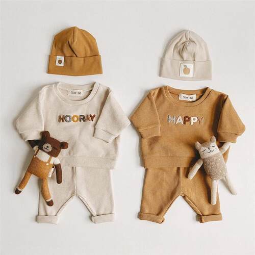 Fashion Kids Clothes Set Toddler Baby Boy Girl Pattern Casua