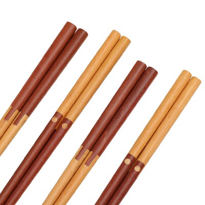 Creative Red Sandalwood Splicing Chopsticks 225cm Japanese S