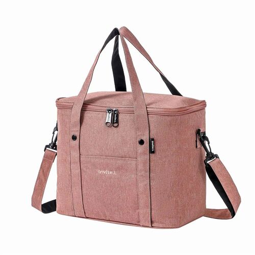 1pc Insulated Lunch Bag For Men/Women, Reusable Large Lunch