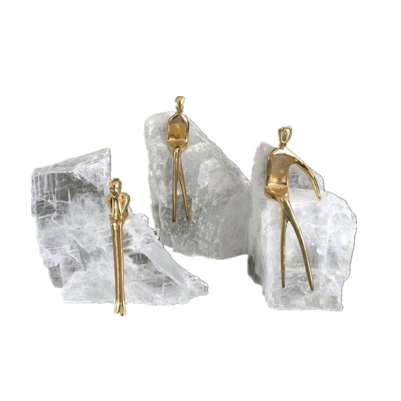 软装书房桌柜人物水晶石摆件办公室沙发背景酒柜家居用品装饰摆设,家居饰品,装饰摆件,淘宝优惠券,粉丝福利购,淘宝优惠卷