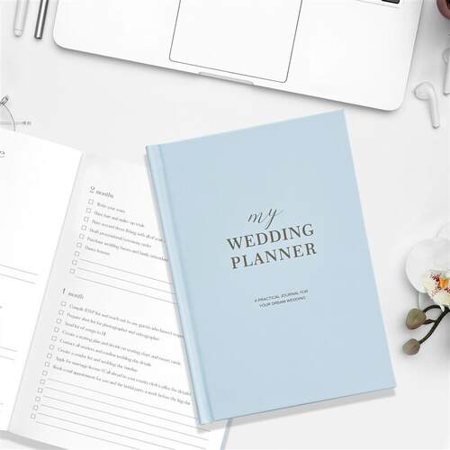Wedding engagement memorial gift book to do agenda planner