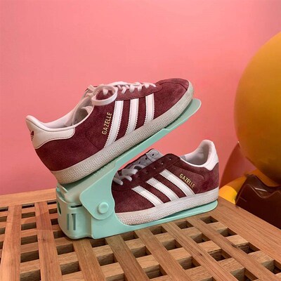 6Pcs Durable Adjustable Shoe Organizer Footwear Support Slot