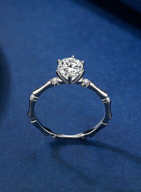 Personality rend Simple  Sterling Silver Color Platinum-plat