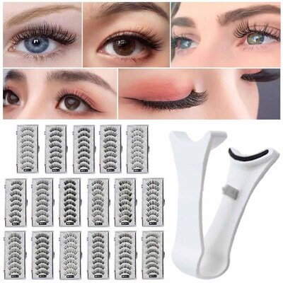3D Natural Magnetic Eyelashes,With 5 Magnetic Lashes Shippin