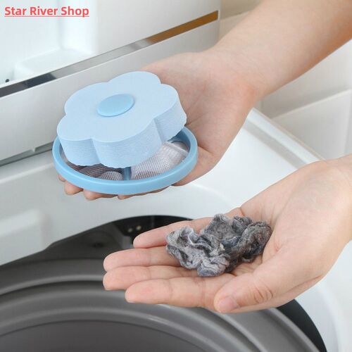 Laundry Ball Floating Pet Fur Lint Hair Catcher Clothes Clea