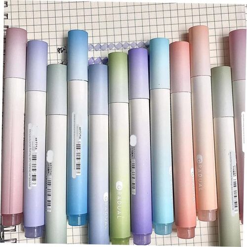 Color highlighter a set of 10 color marker pens荧光记号笔