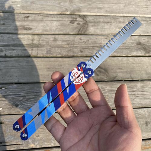 butterfly knifeTrainer Hair Comb Head Yoru Tool Game toy蝴蝶
