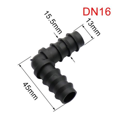 Garden DN16 DN20 elbow barb bending joints irrigation connec