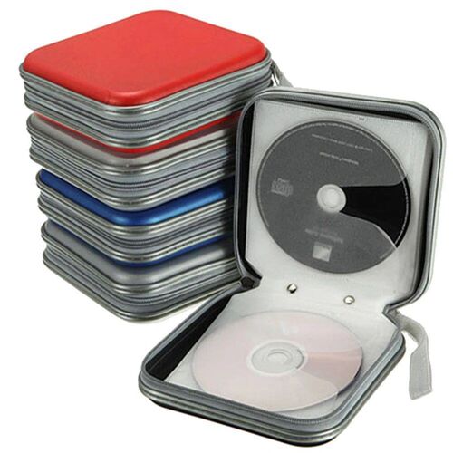 40 Capacity Compression CD Package Portable CD DVD Case EVA
