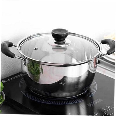 Stainless steel soup pot cooking porridge thickening sll