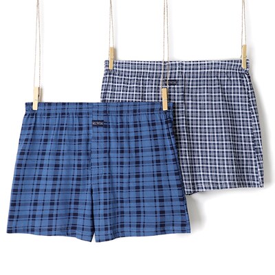 Mens cotton underwear loose boxer shorts宽松平角裤男式大码