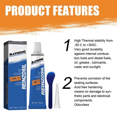 Rayhong Engine Sealant - Automotive Metal Fuel Tank, Oil Pan
