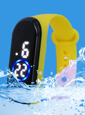 Fashion Sports Watch For Kids Children Waterproof Led Digita