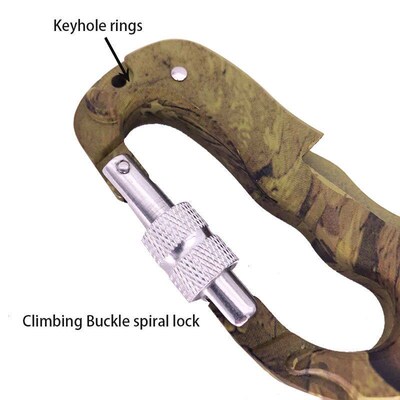 5 IN 1 Outdoor Edc Multi Tool Tactical Camo Camping Climbing
