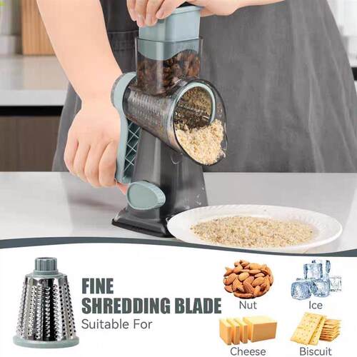 Rotary Cheese Grater Vegetable Cheese Shredder Slicerdurable