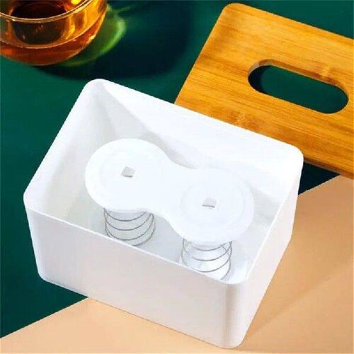 Paper Drawer Spring Holder Inside Tissue Box One Bottom