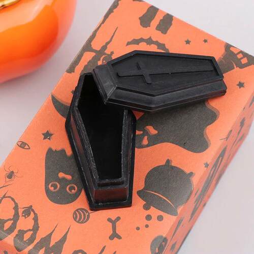 Halloween Treat Coffin Box With Lids Home Decor Miniature Bo