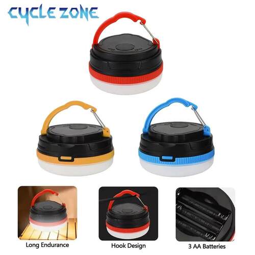Portable Camping Light with Magnet Base 3 Lighting Modes Eme