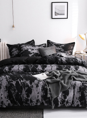 3sets duvet cover sets  quilt blanket cover set double/king