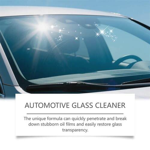 HOMONTH Car Windshield Care Solution - Convenient Daily Clea