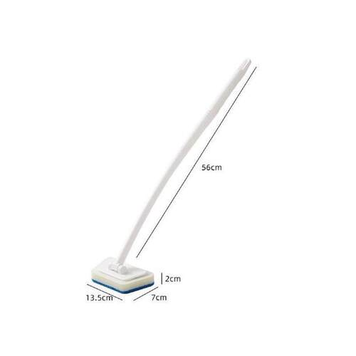 Bathroom Carpet Sponge Brush Long Handle Wall Tile Cleaning
