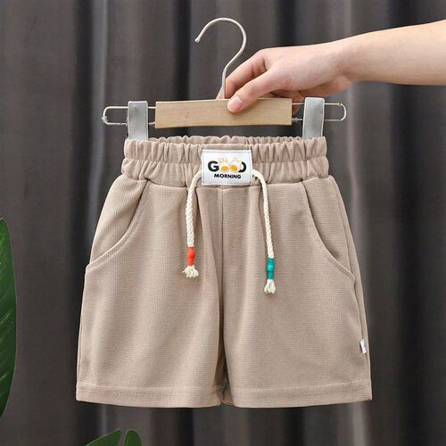 New Summer Boys Shorts Candy Color Beach Shorts for Kids Cas