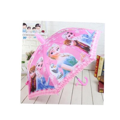 New Kids Umbrella Dual-purpose Sunny Umbrella Cartoon Long