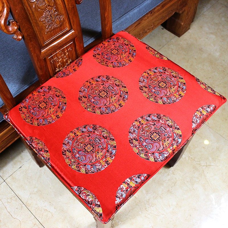 中式红木沙发坐垫实木沙发垫套罩四季通用防滑凳子茶桌餐椅垫定制,居家布艺,椅垫,淘宝优惠券,粉丝福利购,淘宝优惠卷