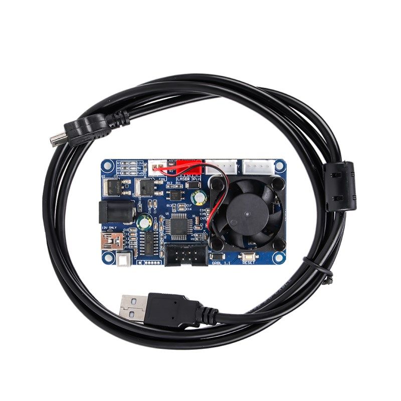 二轴控制板 CNC 微型雕刻机控制板 GRBL固件控制板二轴激光控制板