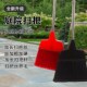 室外庭院加大硬毛加长不锈钢家用仓库公园物业开丝加粗扫把扫帚