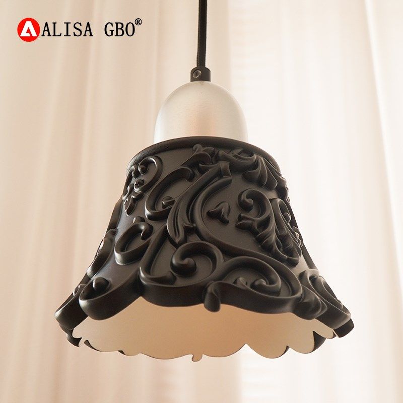爱丽莎赫本 法式复古中古风雕花小吊灯餐厅吧台设计师卧室床头灯,家装灯饰光源,床头/玄关/吧台/过道吊灯,淘宝优惠券,粉丝福利购,淘宝优惠卷
