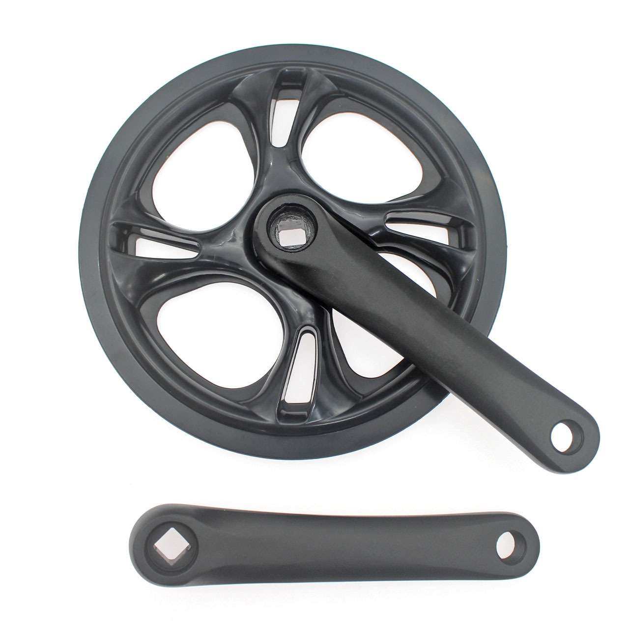 单速48T折叠自行车曲柄牙盘170mm自行车链轮自行车配件铝合金曲柄,3C数码配件,其它配件,淘宝优惠券,粉丝福利购,淘宝优惠卷