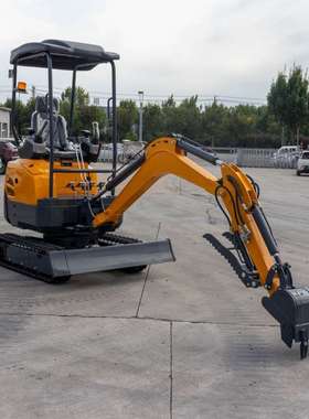 HT18mini excavator 海拓1.8吨履带式微型挖掘机果园农用迷你挖机