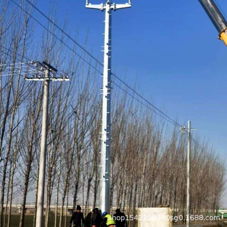 供应单回路耐张电力钢杆  钢管杆型号  钢桩基础,3C数码配件,其它配件,淘宝优惠券,粉丝福利购,淘宝优惠卷