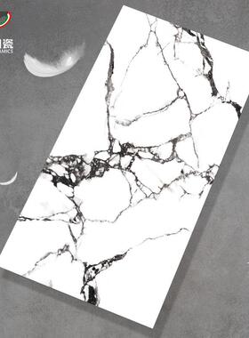 天鹅绒柔光面宝格白宝格灰色紫色瓷砖600x1200轻奢风格大花白墙砖