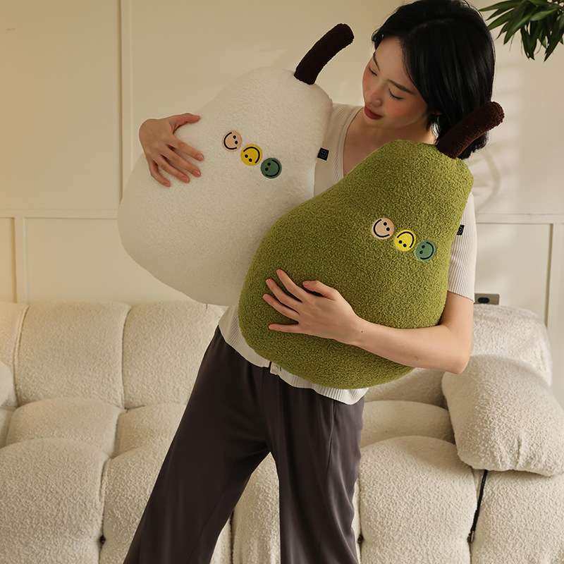 2024新款大鸭梨抱枕靠枕靠垫创意拍照道具可爱沙发床上装饰休闲枕,3C数码配件,其它配件,淘宝优惠券,粉丝福利购,淘宝优惠卷