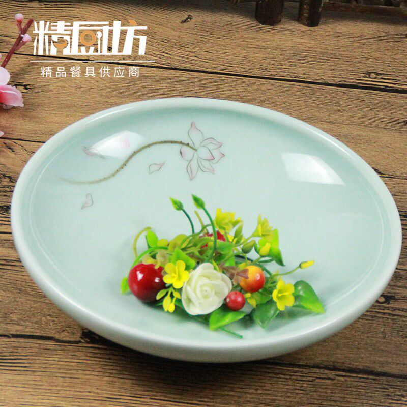 精厨坊私房菜意境菜创意餐具家用个性融合菜水果点心装菜盘子餐具