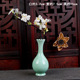 婚纱写真 古装 花器 观音玉净瓶花瓶 陶瓷花瓶 工笔画摄影桌上摆件