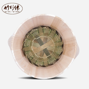 竹编底 蒸饭木桶木桶蒸饭桶底 竹编蒸底蒸饭桶底竹编底竹制甑子底