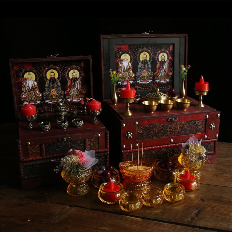 便携供桌小型道士木箱供具木箱三清科仪 供奉用具用品,住宅家具,佛柜/佛龛,淘宝优惠券,粉丝福利购,淘宝优惠卷